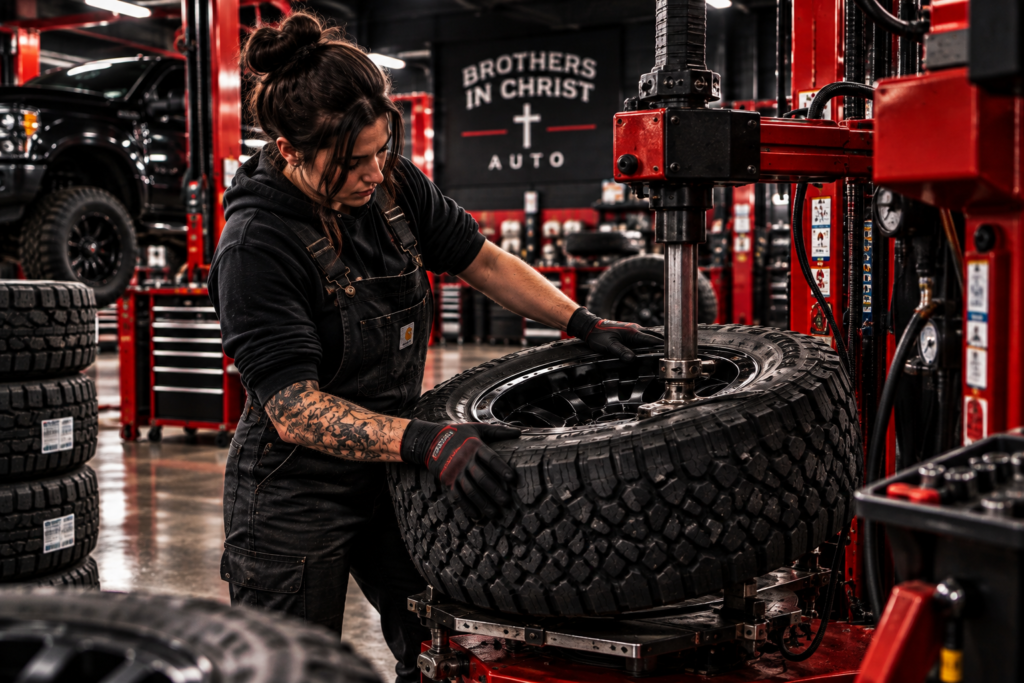 Tire Services at Brothers in Christ Auto