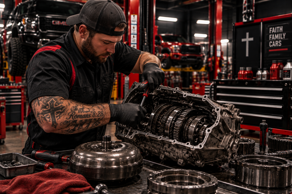 Transmissions at Brothers in Christ Auto
